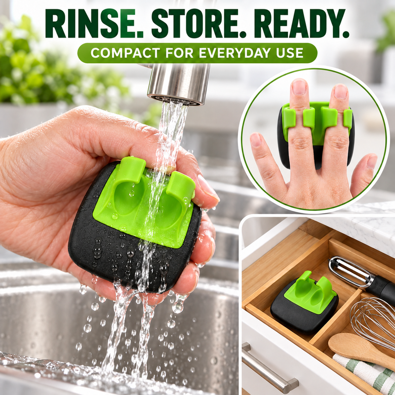 Finger Vegetable Peeler – Easy Peeling, Better Control!