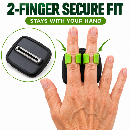 Finger Vegetable Peeler – Easy Peeling, Better Control!