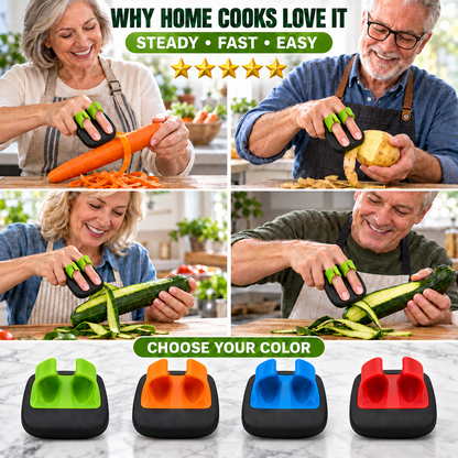 Finger Vegetable Peeler – Easy Peeling, Better Control!