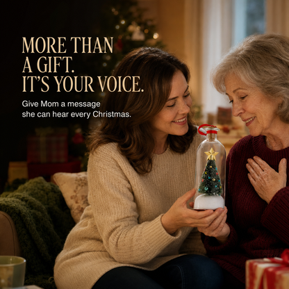 Recordable Christmas Tree Keepsake – Save Their Little Voice ❤️