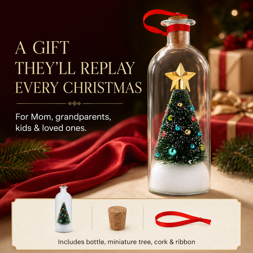 Recordable Christmas Tree Keepsake – Save Their Little Voice ❤️