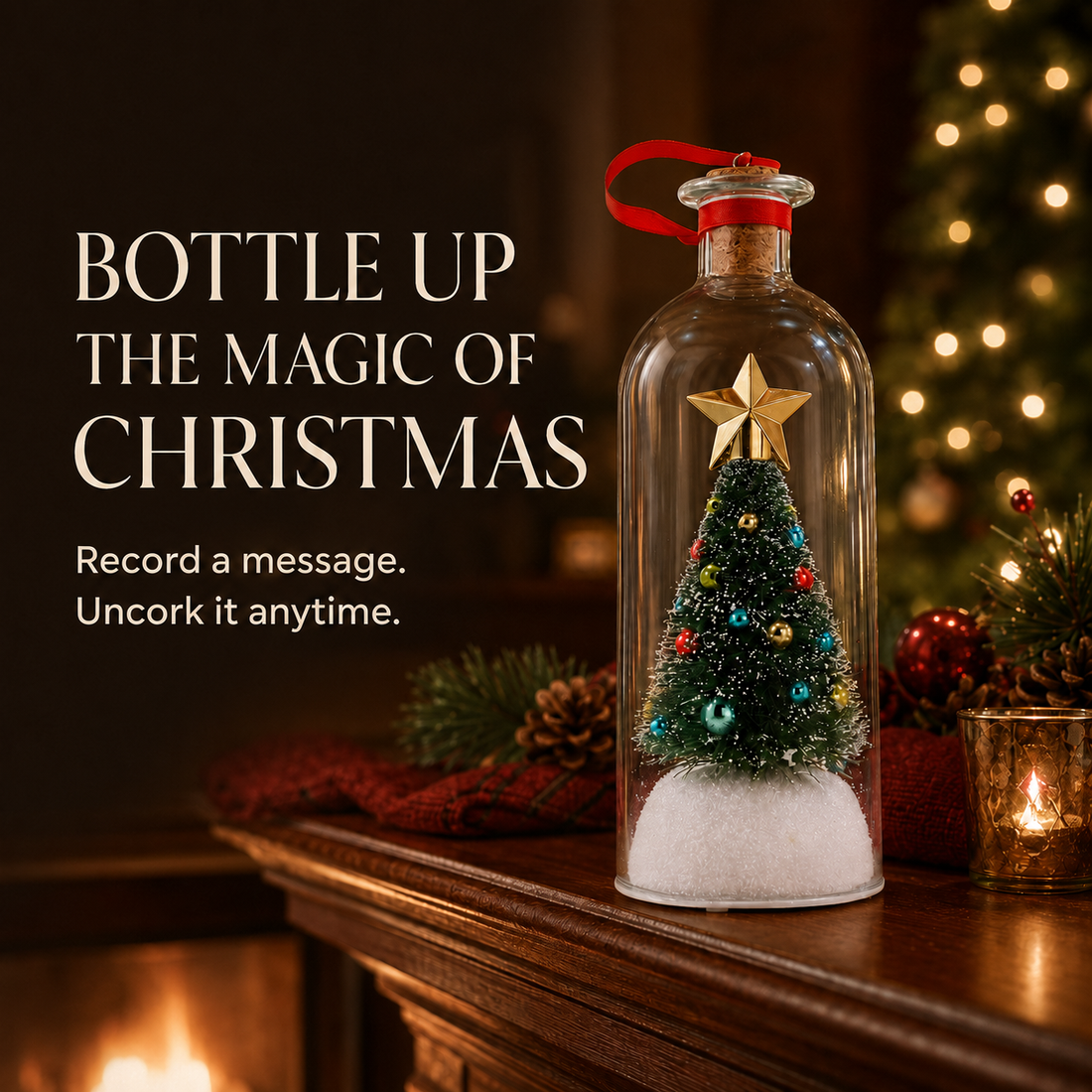 Recordable Christmas Tree Keepsake – Save Their Little Voice ❤️