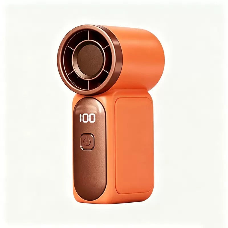 🌬️ Portable Mini Fan with LED Temperature Display – Stay Cool Anywhere