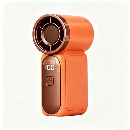 🌬️ Portable Mini Fan with LED Temperature Display – Stay Cool Anywhere