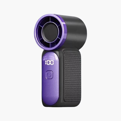🌬️ Portable Mini Fan with LED Temperature Display – Stay Cool Anywhere