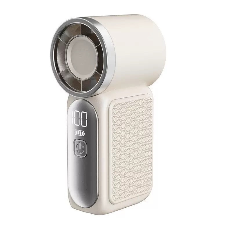 🌬️ Portable Mini Fan with LED Temperature Display – Stay Cool Anywhere