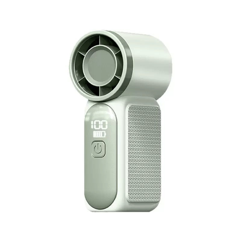 🌬️ Portable Mini Fan with LED Temperature Display – Stay Cool Anywhere