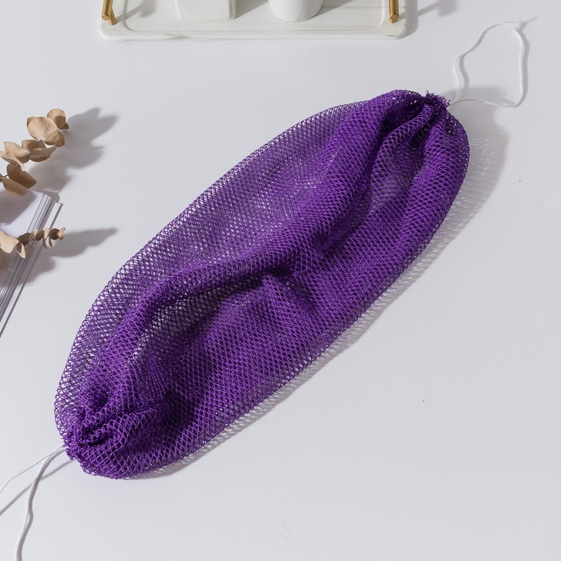 🛁 Exfoliating Bath Net – Easy Back Scrubbing & Smoother Skin