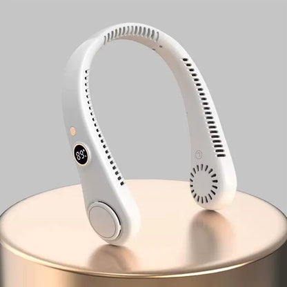 ❄️ Cool Breeze Bladeless Neck Fan | Hands-Free Cooling for Hot Summer Days