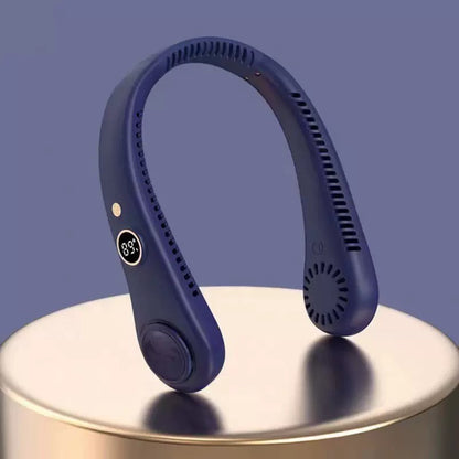 ❄️ Cool Breeze Bladeless Neck Fan | Hands-Free Cooling for Hot Summer Days