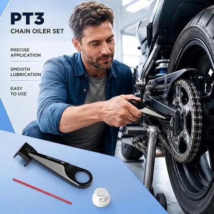 🚴Motorcycle Chain Lubricator – Easy, Even & Mess-Free Application