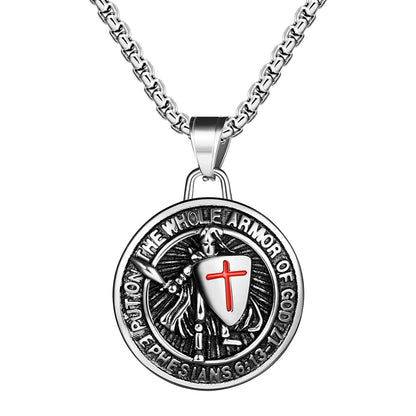 🛡️Men's Saint Michael Archangel Religious Symbol Necklace