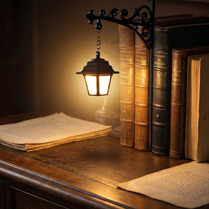 ✨ Vintage Street Lantern Book Nook Light – Bring Warmth & Charm To Your Bookshelf