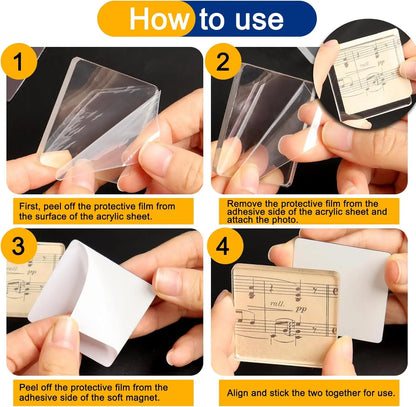 🎨 DIY Kids’ Artwork Fridge Magnet Kit – Turn Little Masterpieces into Lasting Memories