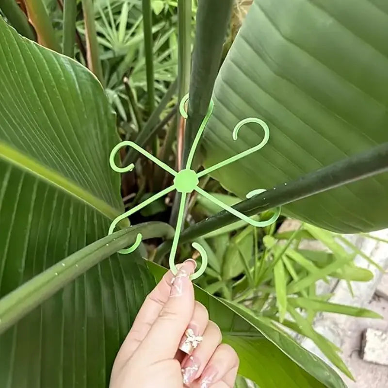 🌱 Reusable Plant Stem Support Clips – Keep Plants Neat & Upright