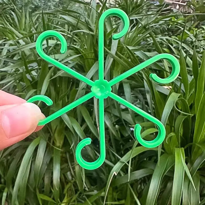 🌱 Reusable Plant Stem Support Clips – Keep Plants Neat & Upright
