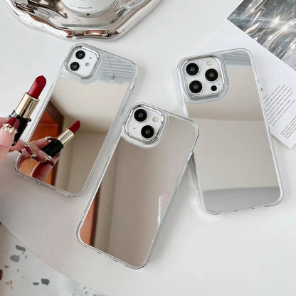 💄 Last Day 49% OFF – Makeup Mirror Phone Case ✨ Shockproof iPhone Case with Built-In Mirror