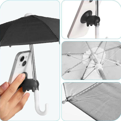 ☀️ Bring Vacation Vibes Anywhere — The Playful Outdoor Phone Umbrella Holder