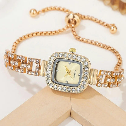 ✨ Sparkly Rhinestone Watch – A Cute Gift That Makes Every Outfit Shine