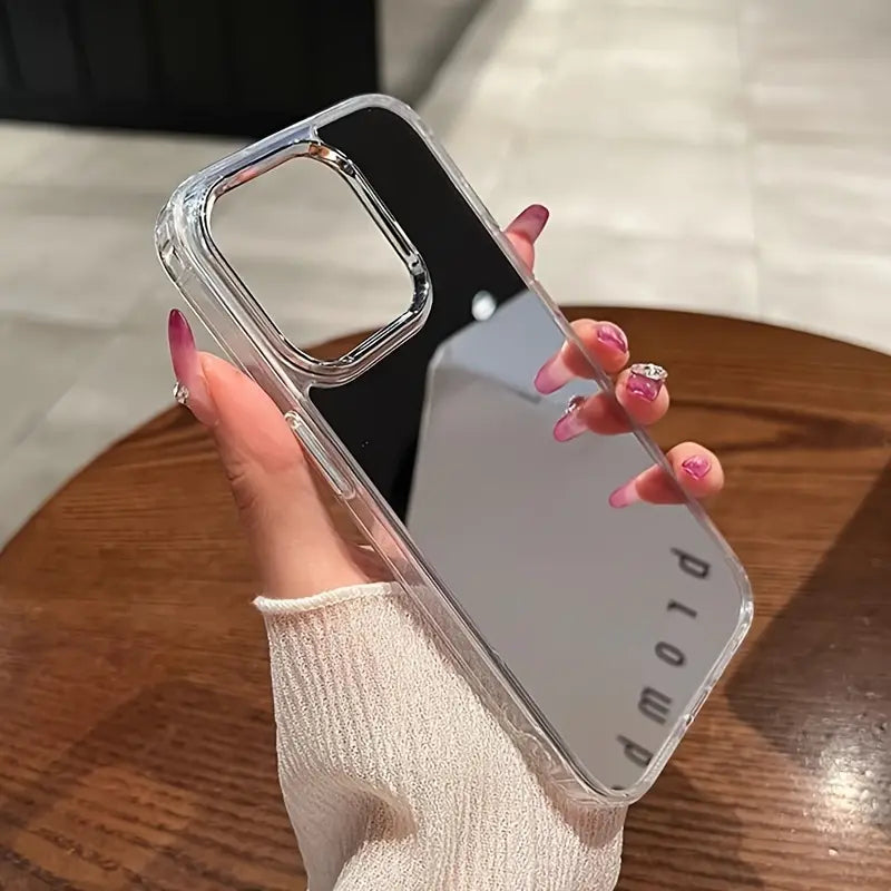💄 Last Day 49% OFF – Makeup Mirror Phone Case ✨ Shockproof iPhone Case with Built-In Mirror