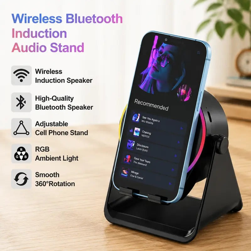 Wireless Induction Bluetooth Speaker