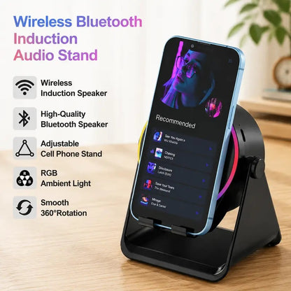 Wireless Induction Bluetooth Speaker
