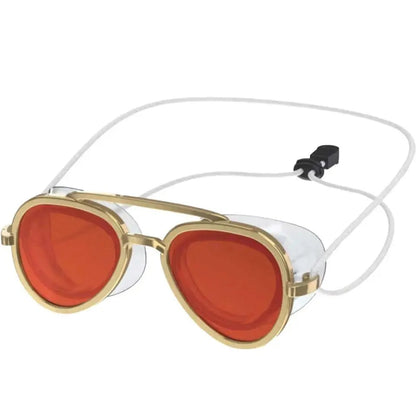 🏊 Retro Anti-Fog Swim Goggles – Wide View, UV Protection & Leak-Proof Comfort for Adults & Kids