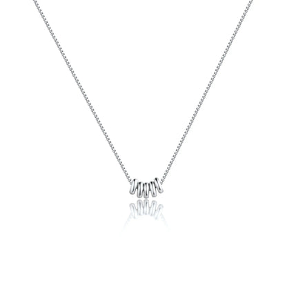 ✨ Cute Dainty Gold Bead Pendant Necklace – Perfect For Everyday Style