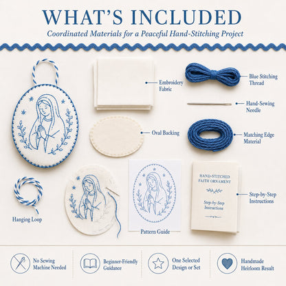 🎁 Make a Gift They'll Treasure 💕 | Beginner-Friendly DIY Oval Embroidery Kit