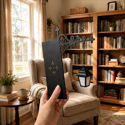 ✨ Vintage Street Lantern Book Nook Light – Bring Warmth & Charm To Your Bookshelf