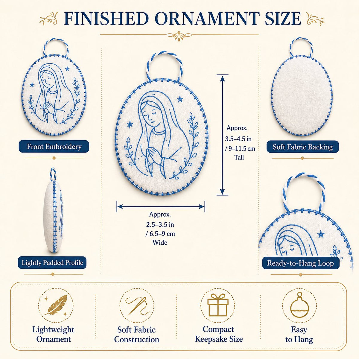 🎁 Make a Gift They'll Treasure 💕 | Beginner-Friendly DIY Oval Embroidery Kit