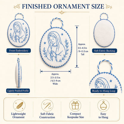 🎁 Make a Gift They'll Treasure 💕 | Beginner-Friendly DIY Oval Embroidery Kit