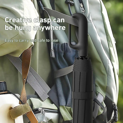 ☔ One-Hand Automatic Umbrella – Compact Protection for Rainy & Sunny Days