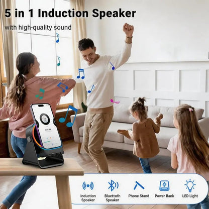 Wireless Induction Bluetooth Speaker
