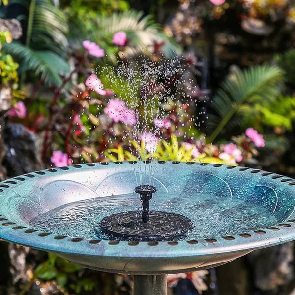 Solar Bird Bath Fountain – Turn Any Garden Bowl Into a Lively Water Feature