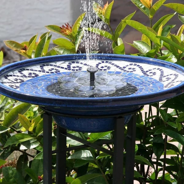 Solar Bird Bath Fountain – Turn Any Garden Bowl Into a Lively Water Feature