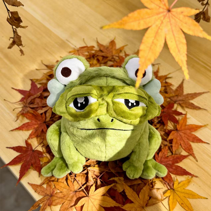 A Small Frog Mask That Brings Big Travel Comfort 🐸✨Soft Funny Frog 3D Sleep Mask